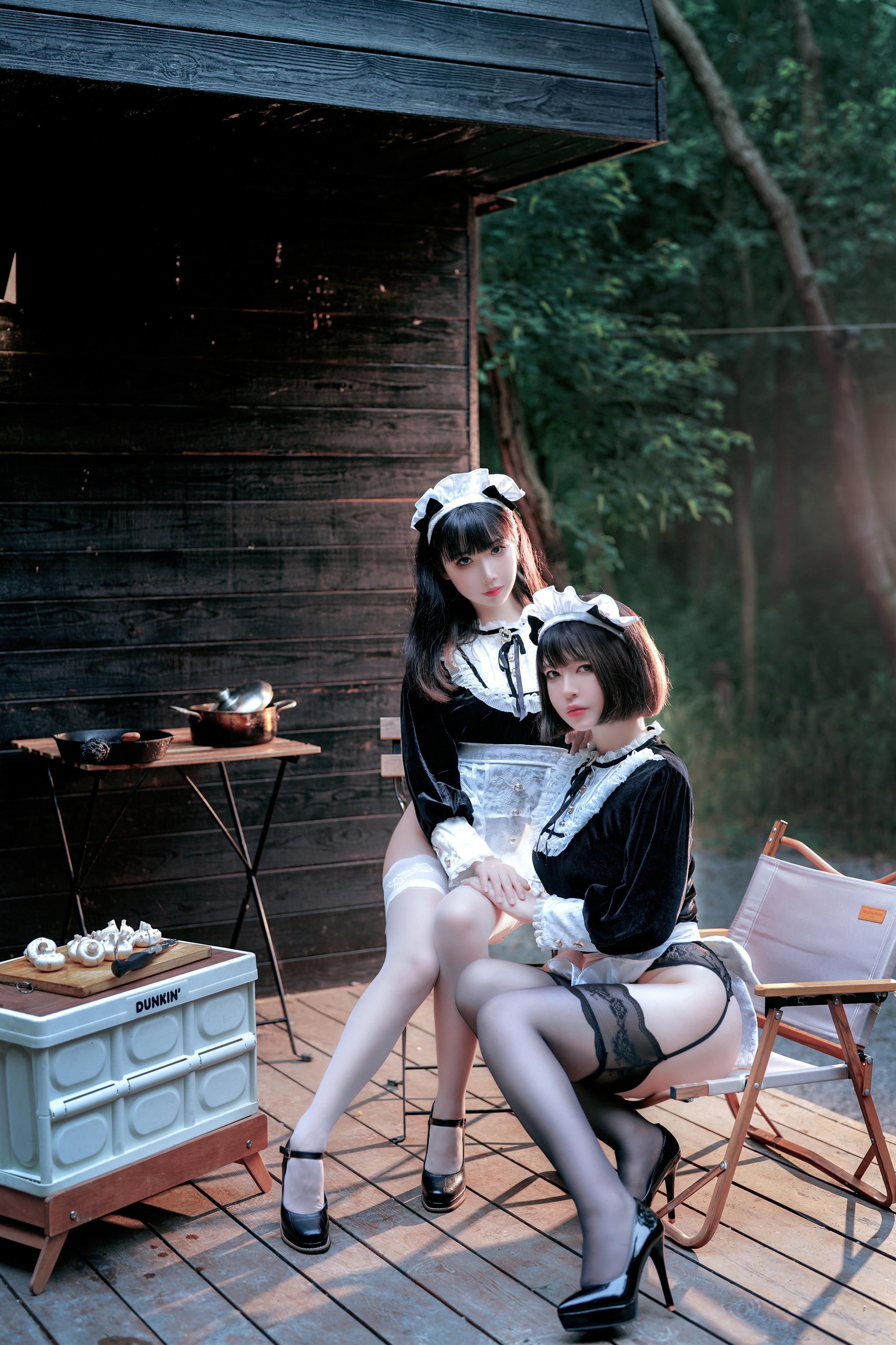 面饼仙儿 - NO.138 女仆姐妹 (半半子)[74P]-XikXak